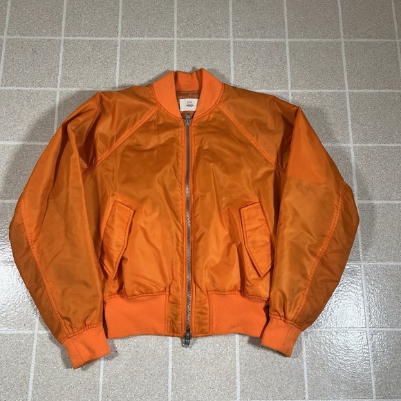Fear of God Other - Fear of God FOG Collection Two Men's Orange Bomber Jacket 2016-2017 SZ Small